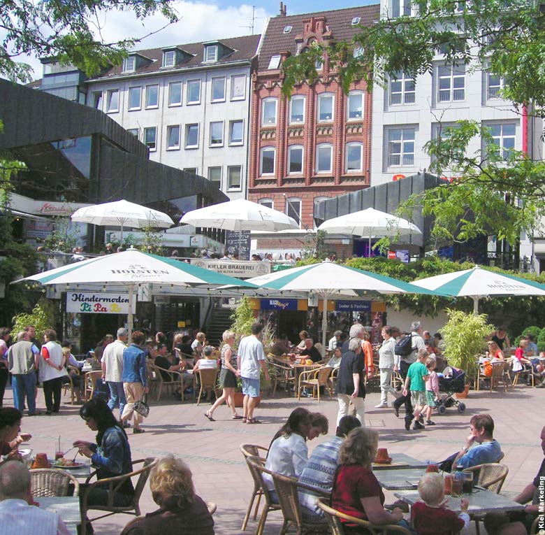 Old Town / Alter Markt in Kiel, Germany