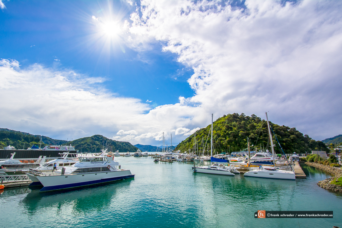 Picton Harbour, New Zealand South Island