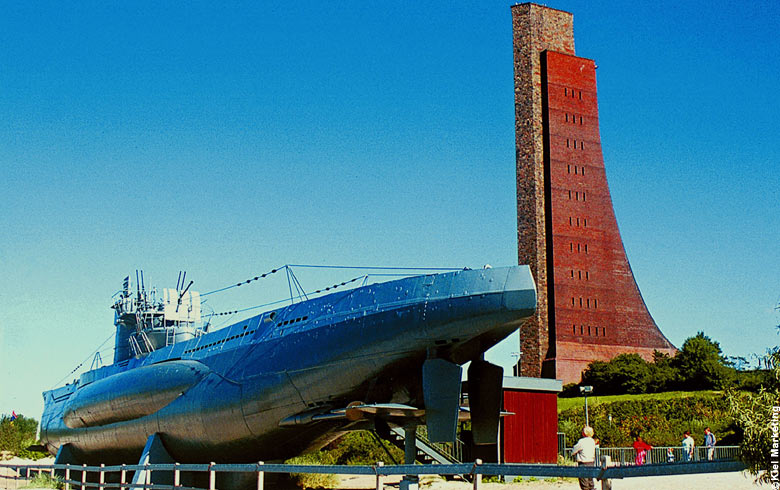 Submarine Memorial Laboe in Kiel Germany