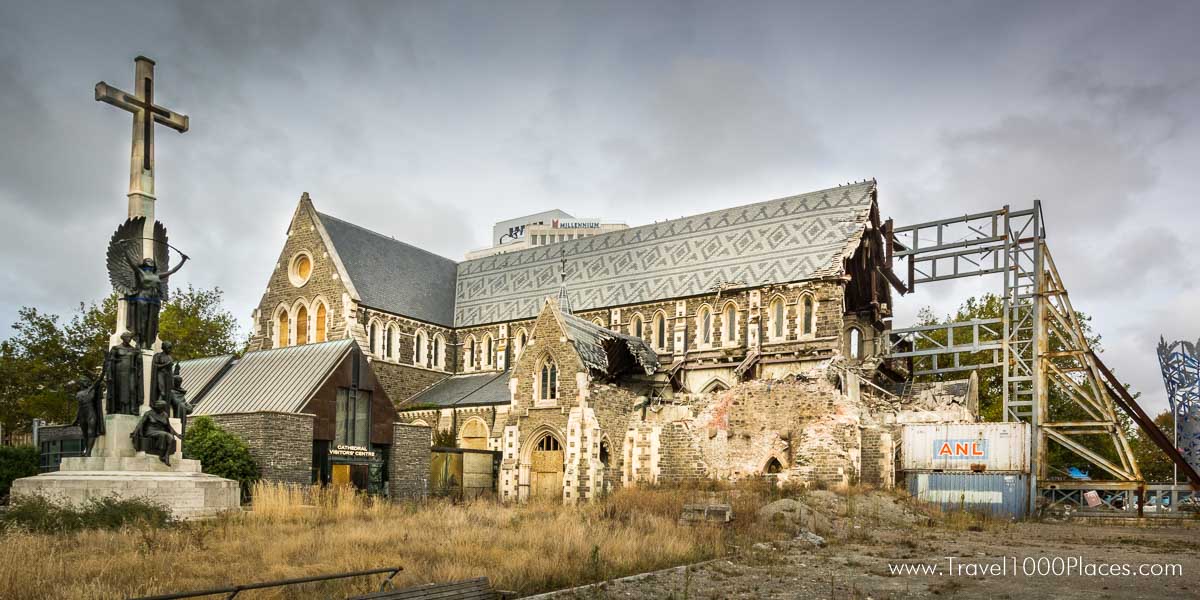 Christchurch -- destroyed cathedral