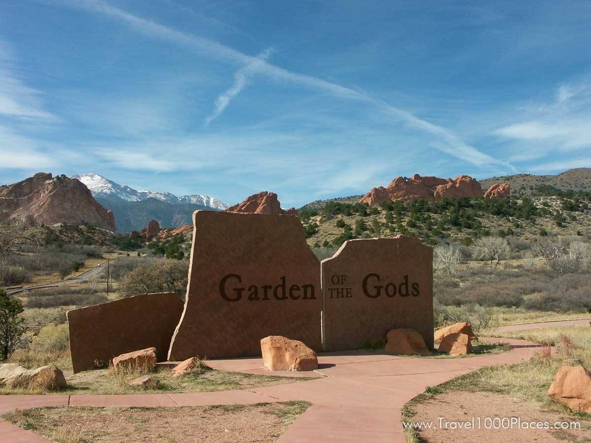 Garden of the Gods, Colorado - located at Colorado Springs