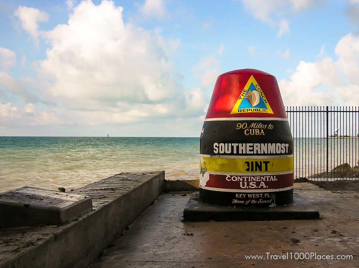 Southernmost Point of the Continental USA in Key West, Florida