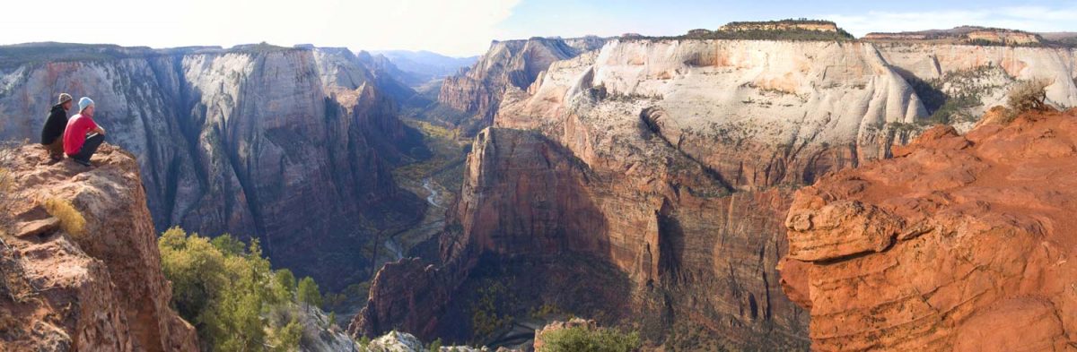 Edge of Deep Canyon - Zion National Park [photo: NPS/Christopher-Gezon]