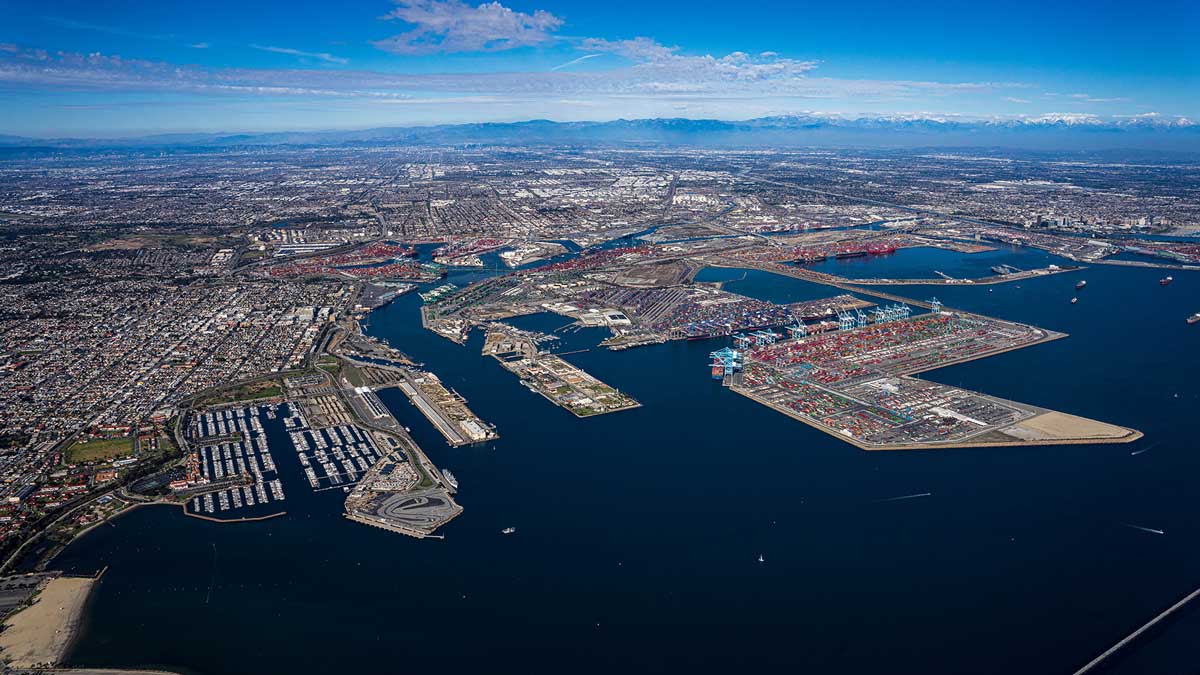 Aerial of Port of Los Angeles [image source: Port of Los Angeles]
