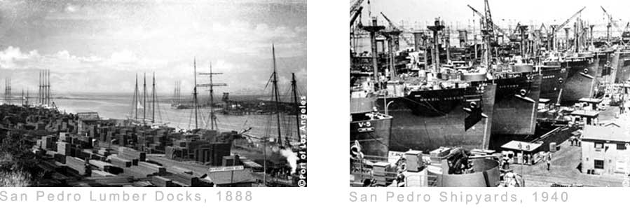 Port of Los Angeles, History [image source: Port of Los Angeles]