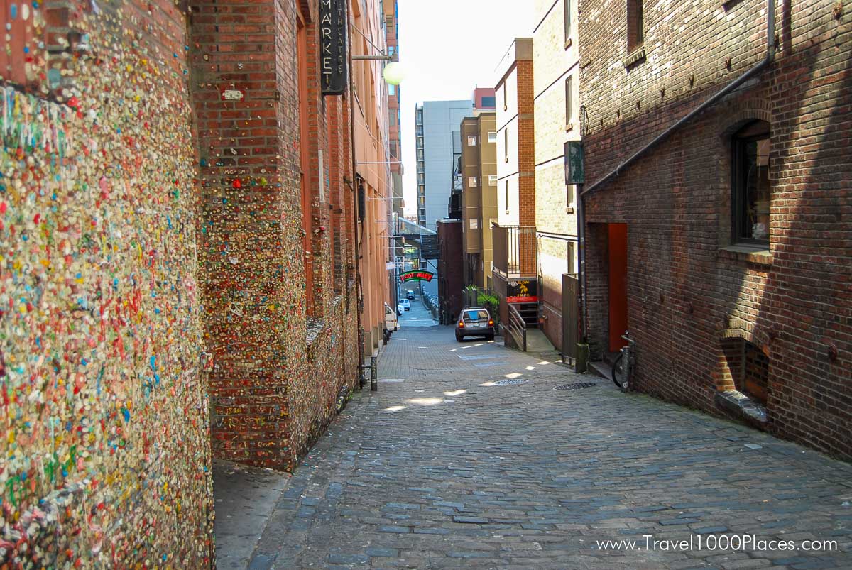 Seattle Post Alley, Bubble Gum Wall