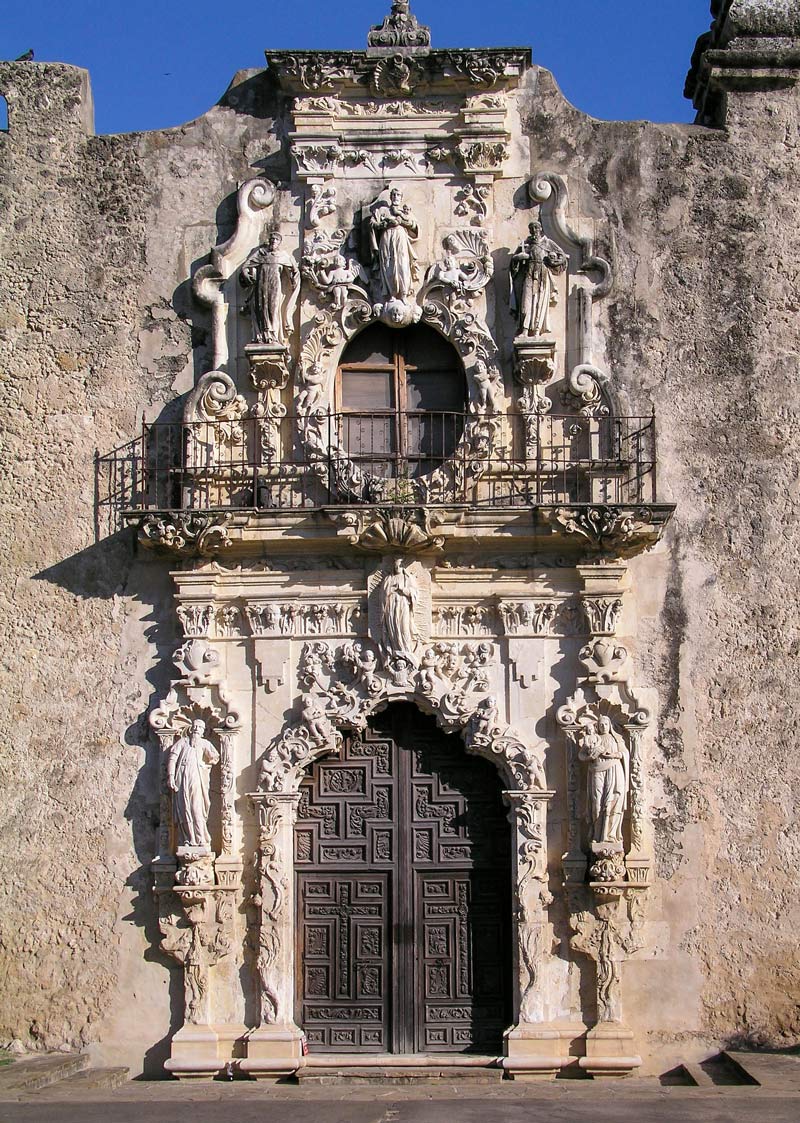 Church Facade of Mission San José [photo: NPS]
