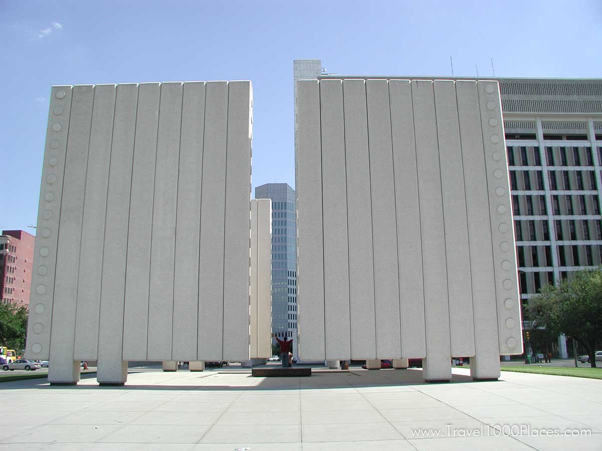 JFK-Memorial, Dallas, Texas, USA
