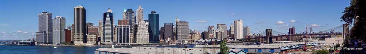 View of Manhattan from Brooklyn